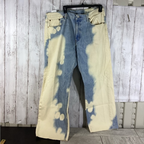 Levi's Other - LEVI'S 569 LOOSE STRAIGHT ACID WASH DENIM JEANS  bohemian 34/32